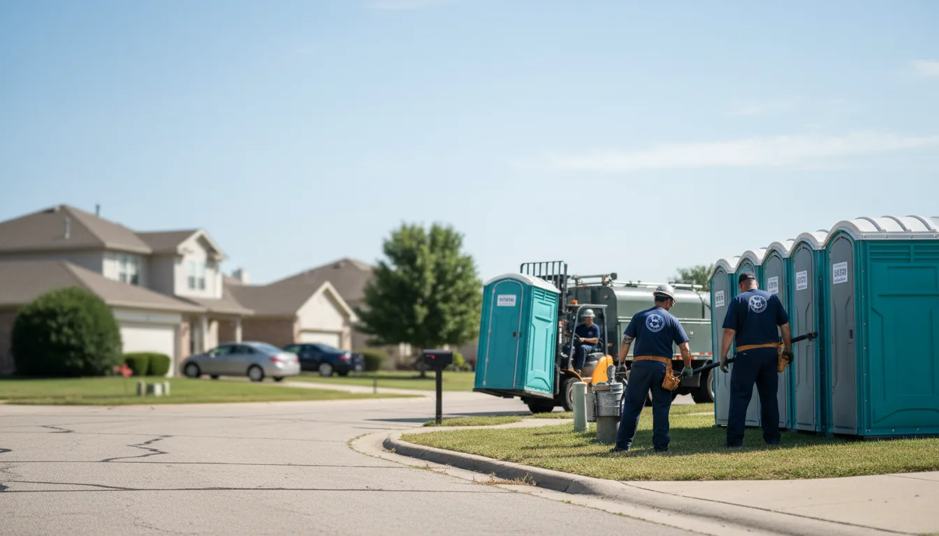 Porta Potty Rental in West Mansfield, OH near me